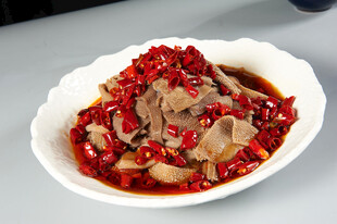 香辣红油毛肚