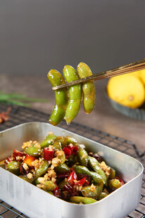 美味毛豆与特色菜肴