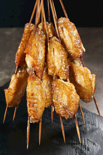 美味烤鸡翅串