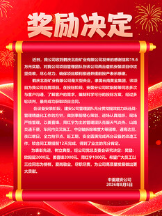 奖励喜报海报广告