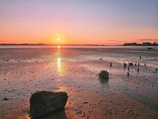海边日落美景