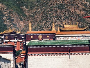 藏式寺院建筑景观
