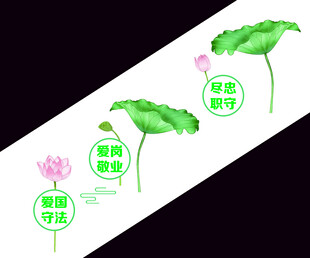 廉政标语楼道文化