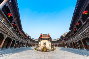 古雅庭院建筑景观