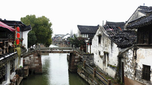 江南水乡古村落风貌