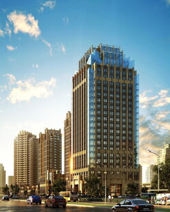 城市繁华高楼景观