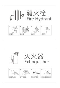 灭火器 消火栓 