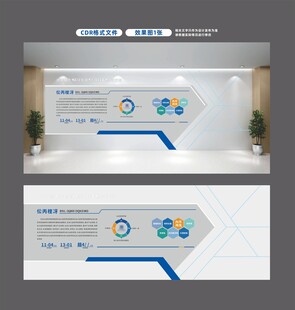 企业科技文化墙设计展示