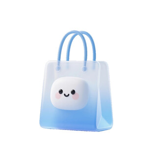可爱笑脸手提袋