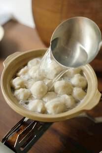煮鱼丸
