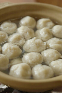 煮鱼丸