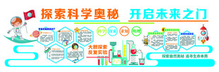科学教室标语文化墙