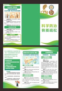 骨质疏松折页