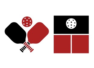 匹克球图标