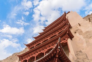 敦煌古建筑飞檐斗拱之美