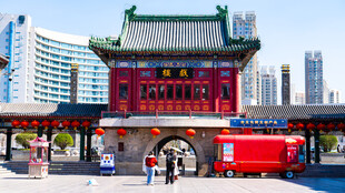 天津古文化街戏楼