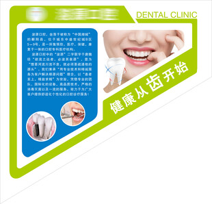 儿童齿科诊所宣传海报