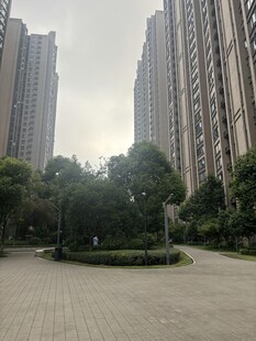 小区内的绿化景观空间