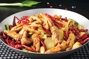 香辣鸡爪