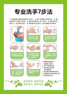洗手7步法
