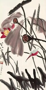 荷塘丰收图