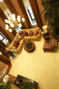 豪华温馨的室内休息空间