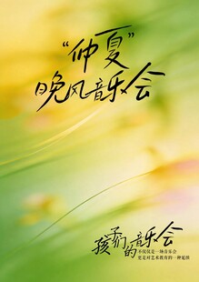 仲夏晚会宣传海报