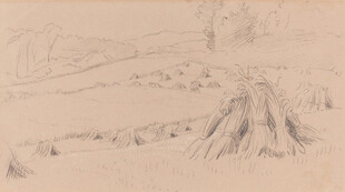 素描风景图