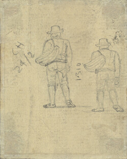 人物动态素描习作