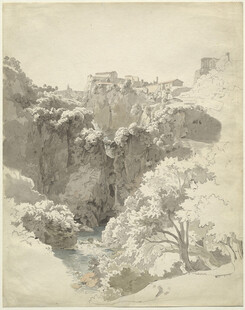 水墨山水风景图