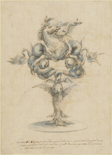 古典神话风格怪兽插画