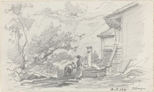乡村风景素描
