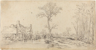 乡村风景素描
