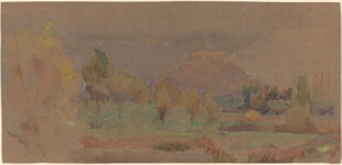 田园风景油画