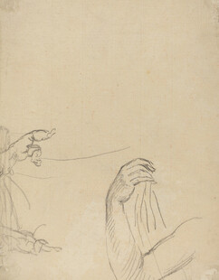 素描人物动态线条描绘