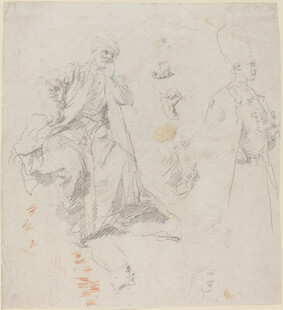 人物动态素描习作