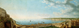 海边风景油画