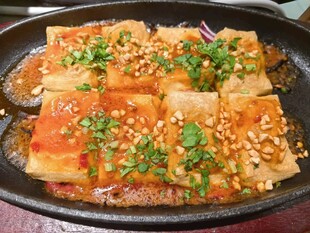 铁板豆腐美味诱人