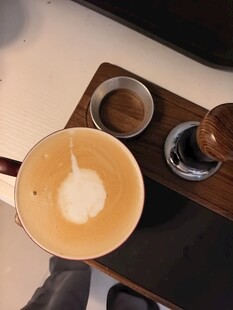 精致拉花咖啡