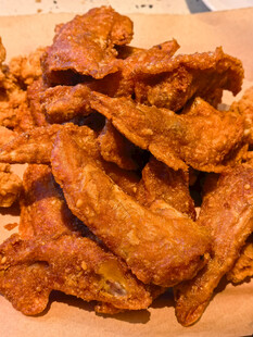 美味香酥炸鸡块
