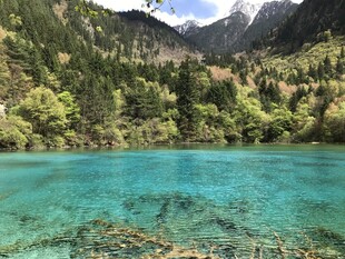 九寨沟梦幻蓝湖