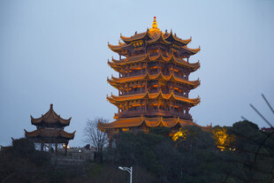 黄鹤楼夜景