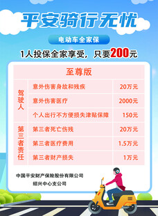 平安骑行无忧保险介绍