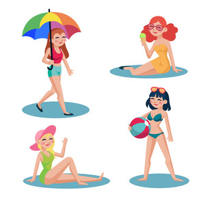 夏天人物