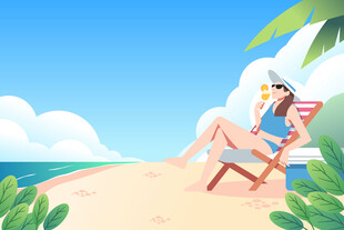 夏天人物
