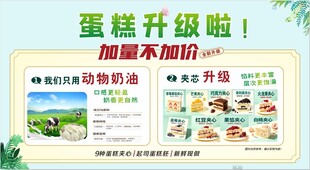 蛋品升级不加价促销海报