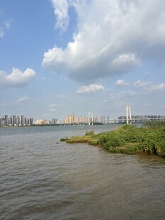 河畔风光