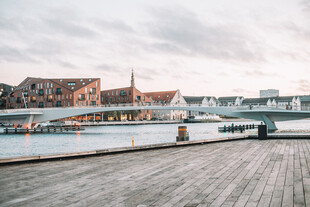 哥本哈根木栈道景色