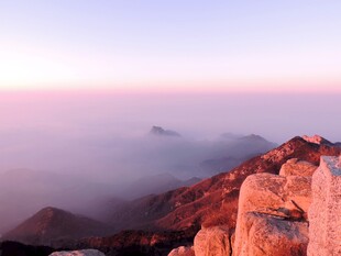 泰山山顶风景