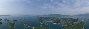 九江庐山西海全景